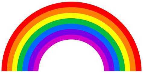 rainbow colors  vector logo