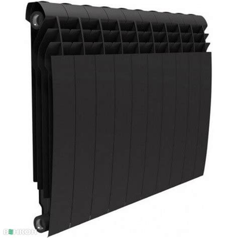 ≋ Радиатор для отопления Royal Thermo Biliner Noir Sable 10 секций ...