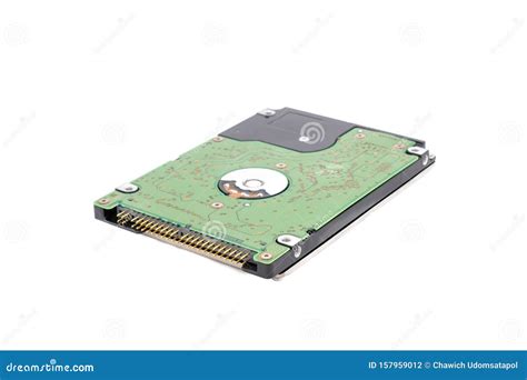 IDE or PATA Hard Disk Drive Isolated on White Background Stock Photo ...