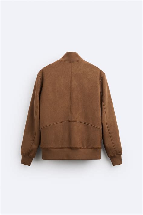 brown suede jacket for men