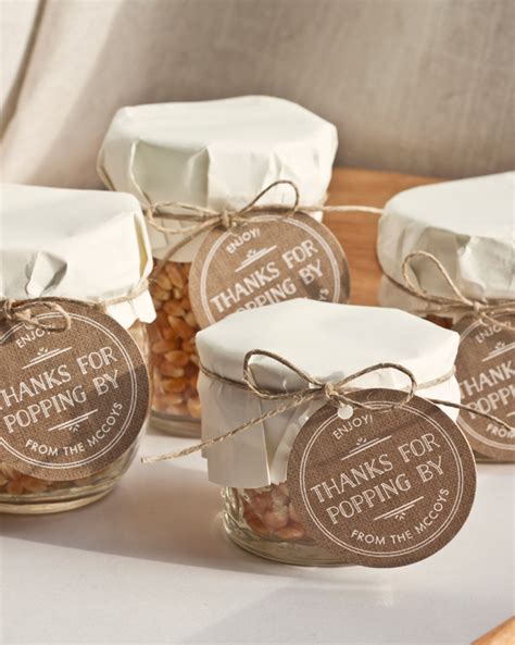 Popcorn Wedding Favors