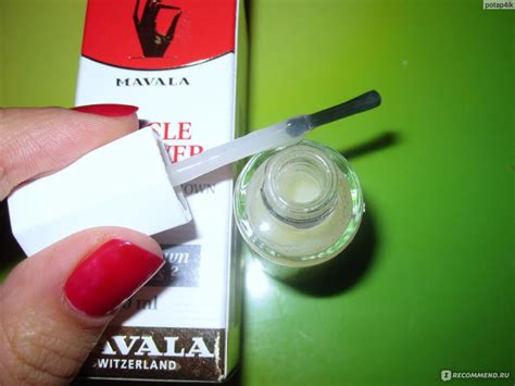 Средство для кутикулы Mavala Cuticle Remover от заусениц - «Деликатное ...