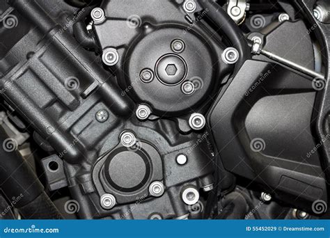 engine stock image image  motorbike race sport carbon