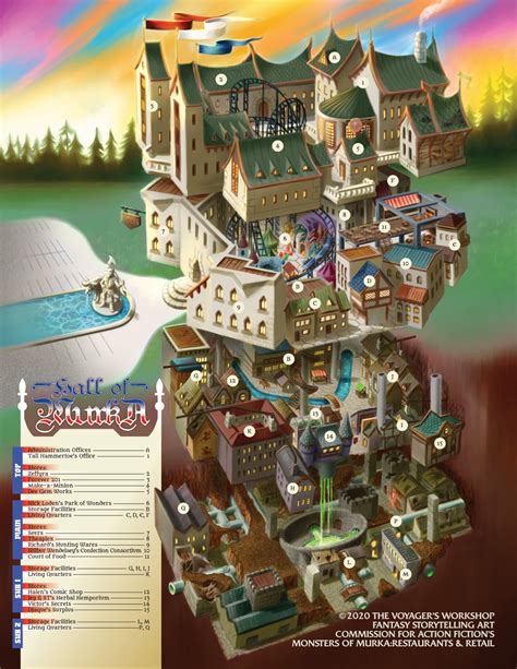 ArtStation - Halls of Murka Map
