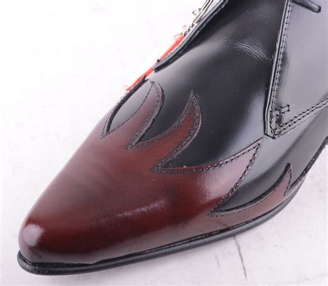 Winklepicker Black Flames