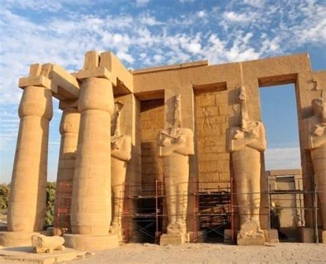 Ramesseum Temple - The Breathtaking Temple of Ramses II - Egyptelection