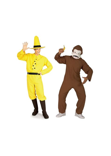 Curious George Costume Duo - Couples Costume