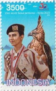 Stamp: 25th World Scout Jamboree, South Korea (Indonesia(25th World ...