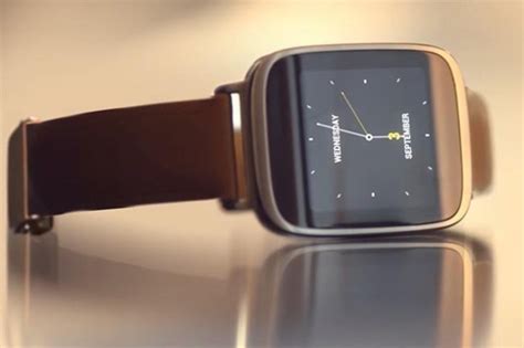ASUS официально представила «умные» часы ZenWatch на платформе Android Wear