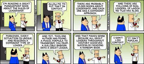 leadership dilbert books leadership boss comics funny