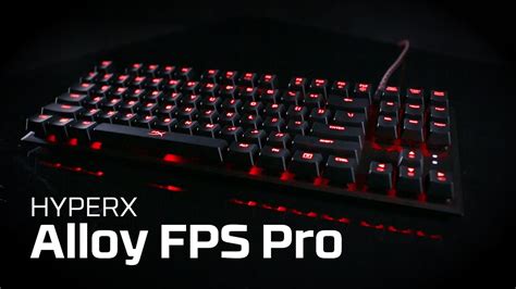 Механическая геймерская клавиатура без цифрового блока — HyperX Alloy ...