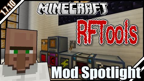 RFTools Mod Spotlight |Minecraft 1.7.10| RF Networks, Auto-Crafting ...