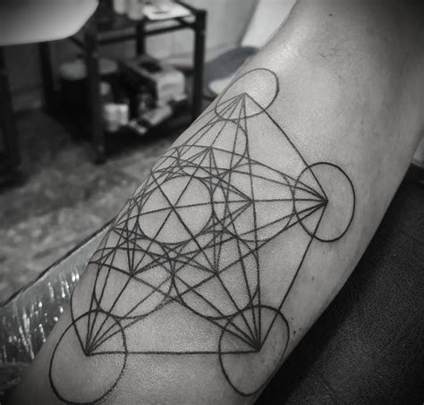 Geometric Line Tattoo | Sumina Shrestha - Tattoo artist in Nepal