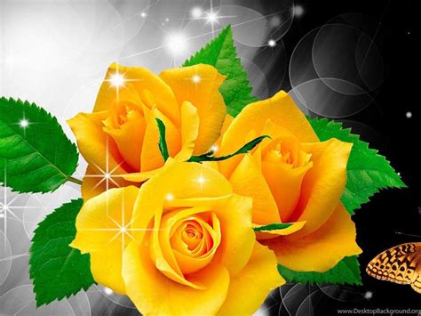 Roses Butterfly Wallpapers - Wallpaper Cave