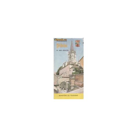 HARTA TURISTICA SIBIU 65/46CM (veche) | Okazii.ro