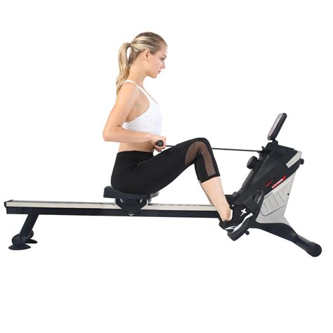 Magnetic Rowing Machine with Manual Adjust 8 Level Resistance