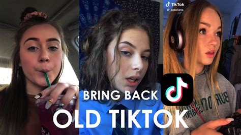 OLD TIK TOKS we will never forget | Old TikTok Compilation & Challenges ...