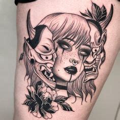 Hayley Ploos Tattoos 🌙 on Instagram: “‘Hannya’ (now reserved) To be ...