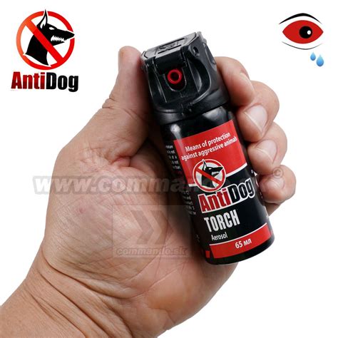 AntiDog obranný slzný sprej TORCH 65ml Aerosol | Commando.sk