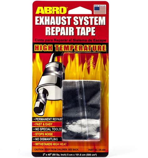 Ремонтная лента для глушителя Abro ER-400 Exhaust Repair Tape 102x5 см ...