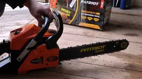 Обзор бензопилы Patriot 3816 - YouTube