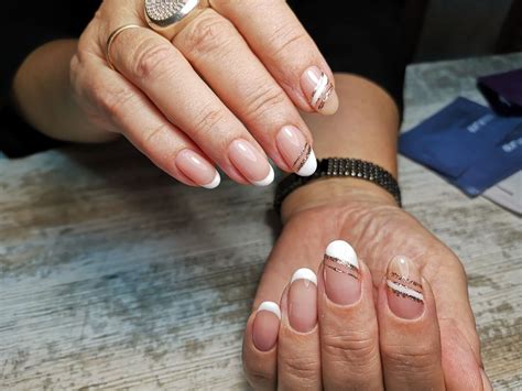 гельлак френч | Nails, Beauty, Jewelry