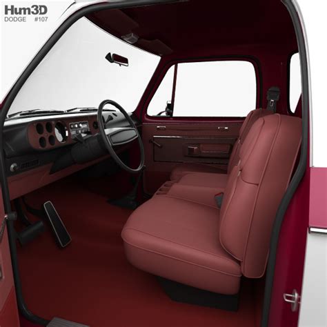 Dodge Ramcharger with HQ interior 1979 3D model - Vehicles on Hum3D