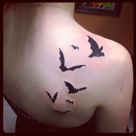 My bat tattoo when it was freshly done. By Raphael at Lucky Dice Tattoo in Spartanburg, SC ...