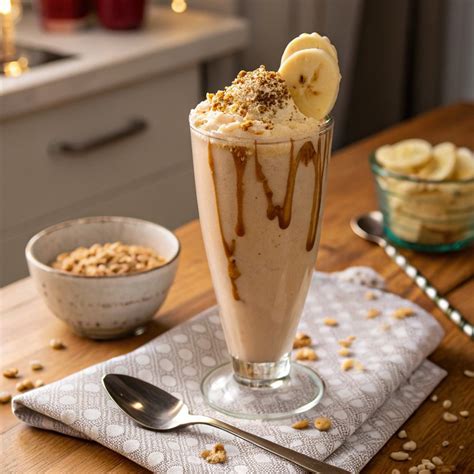 peanut butter banana milkshake teresas recipes