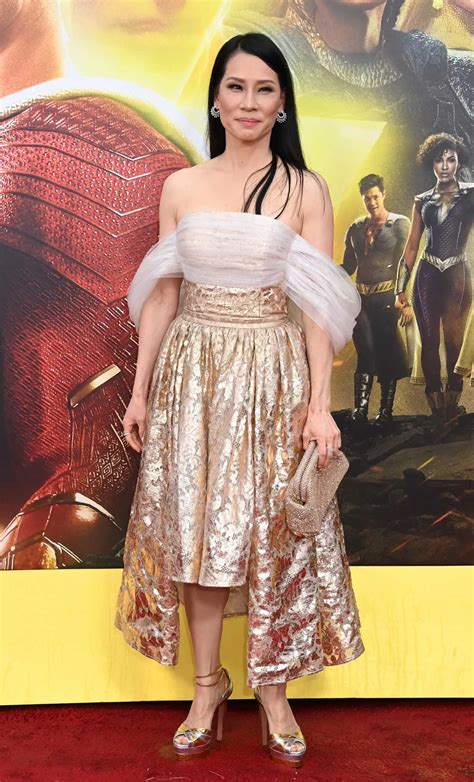 Lucy Liu Attends the Shazam! Fury of the Gods Premiere in Los Angeles