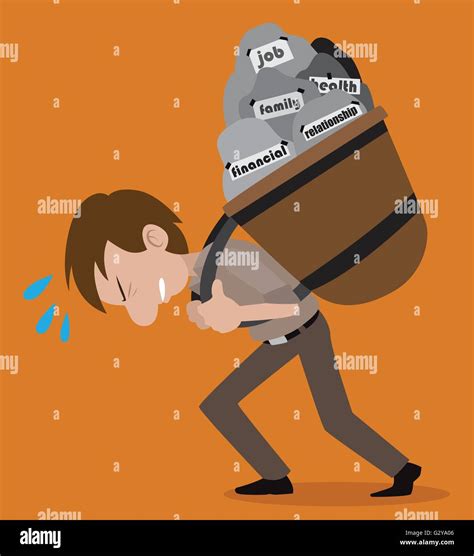 man burden stock vector image art alamy