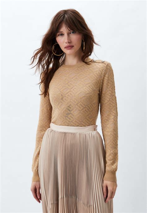 Джемпер Guess, цвет: бежевый, RTLADK526901 — купить в интернет-магазине ...