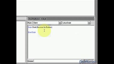 Ls01 - LotusScript : Hello World - YouTube