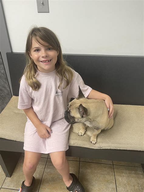 Last night we had a little unexpected adventure. We had to take Lola to