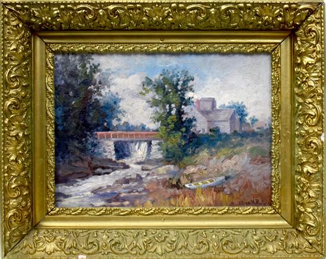 Lillian Marie Cobb Parker - Antique American Impressionist Maine