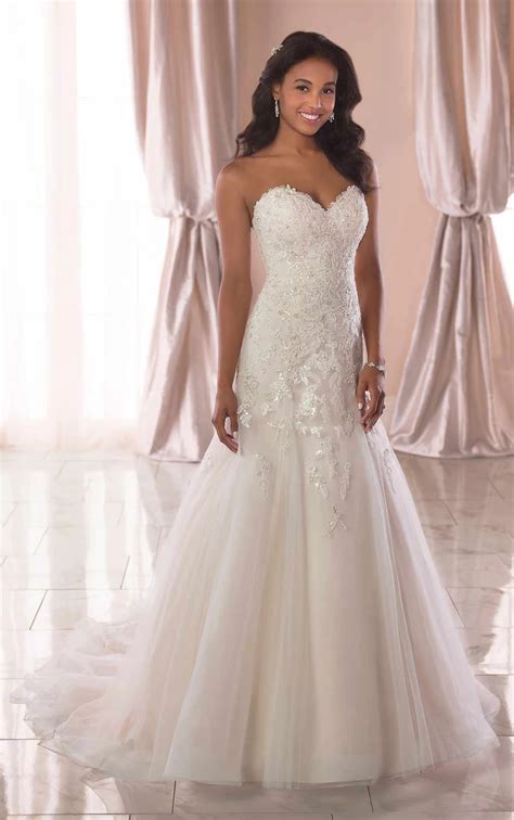 classic a line wedding dresses 7
