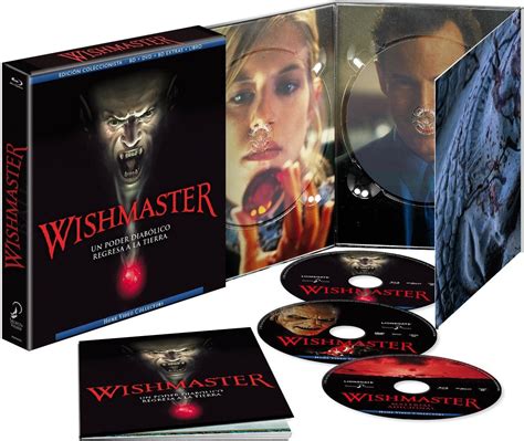 Wishmaster Blu-Ray + DVD (DigiPack / Edición de Coleccionista) – fílmico