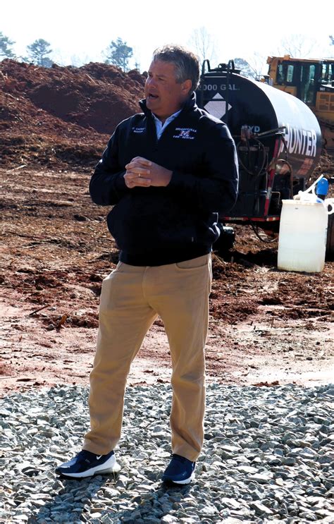 Town of Mooresville Holds A Ceremonial Groundbreaking For Timber Road