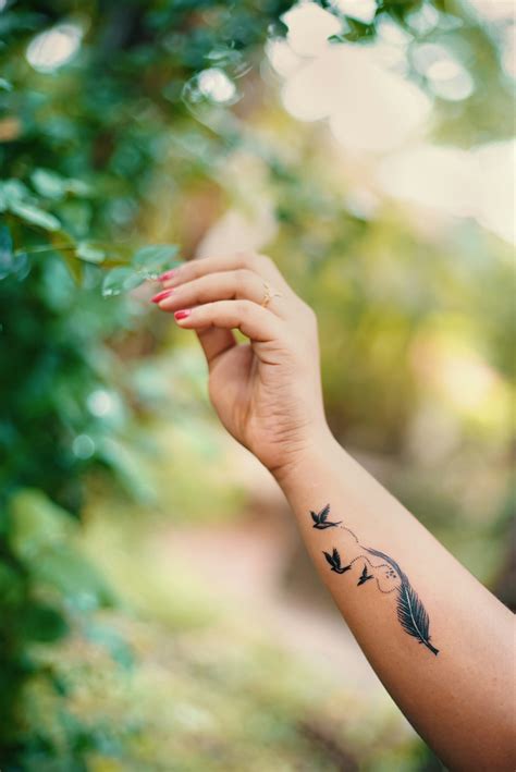 Hand Tattoos Words 1