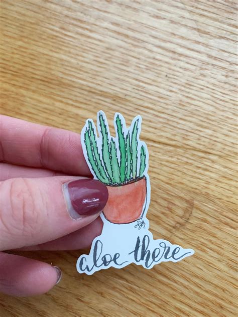 Succulent Sticker Set | Etsy