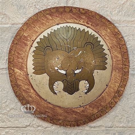 Greek Aspis Shield- Lion Design - History in the Making