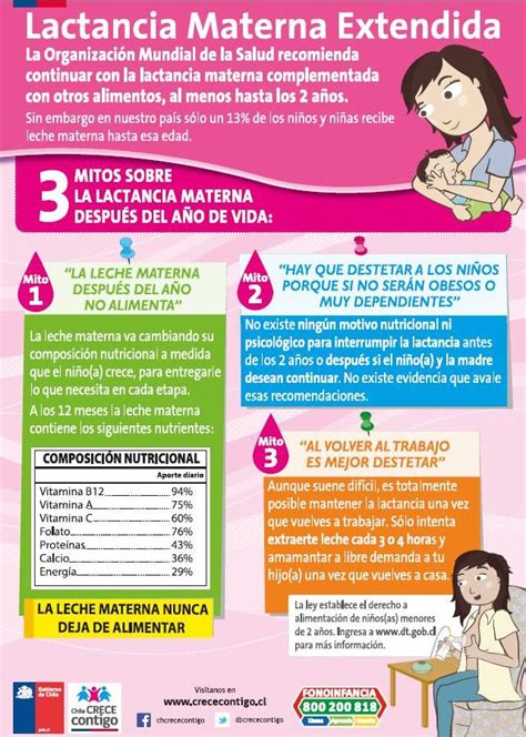 Chile Crece Contigo San Ramón: Lactancia Materna Extendida: mitos a ...