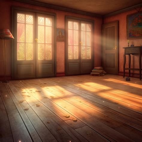 premium photo  wood room