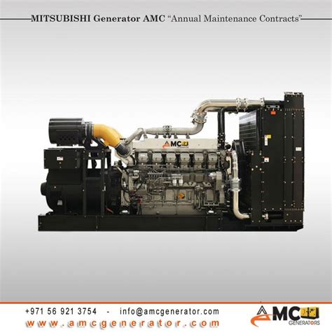 Mitsubishi Generator AMC Services - Dubai UAE - +971 56 921 3754