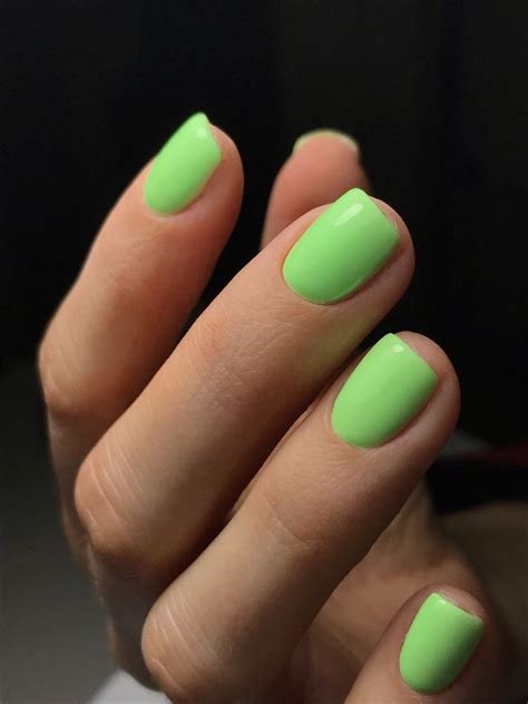 Неоновый маникюр | Spring nail colors, Spring nails, May nails