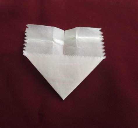 how to make gum wrapper hearts