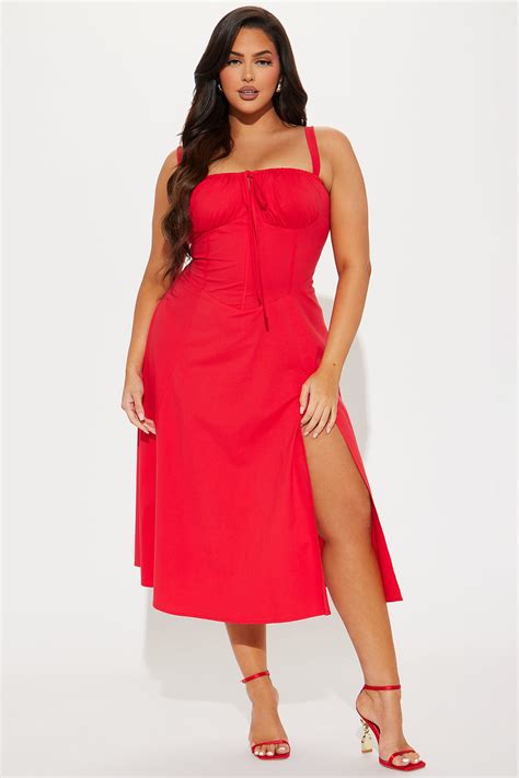 plus size midi dresses 7