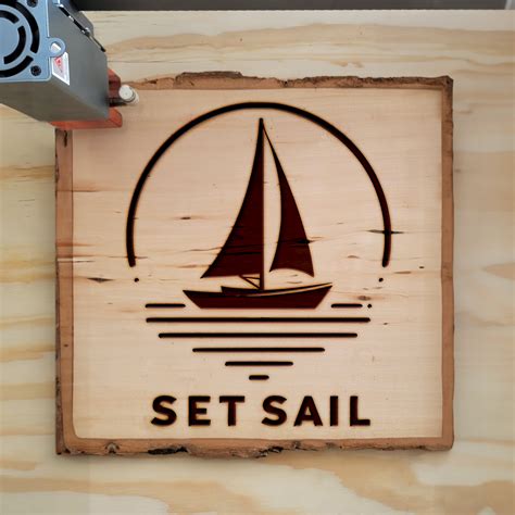 Set Sail Adventure SVG File: Perfect for Cricut, Silhouette, Laser Machines
