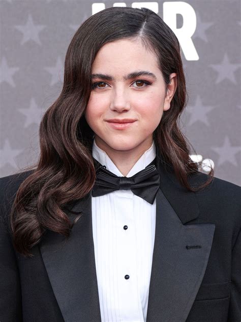 Abby Ryder Fortson at Critics Choice Awards 2024 • CelebMafia