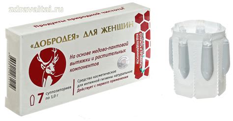 Купить Добродея свечи для женщин 7 шт по низкой цене в интернет аптеке ...